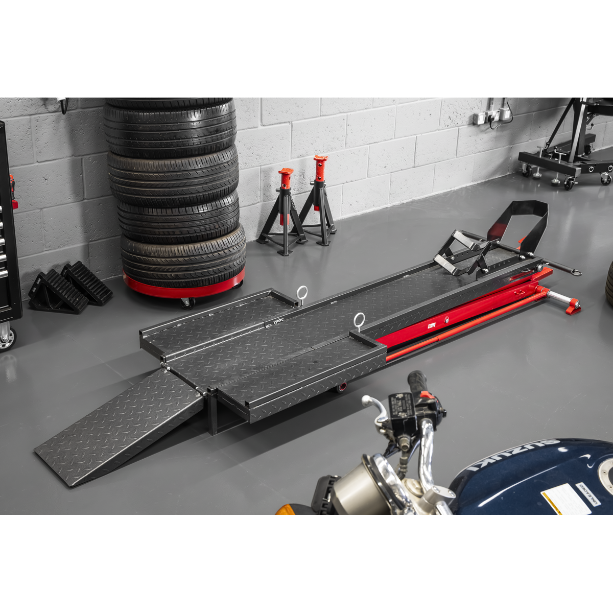Sealey MC550 Hydraulic Motorcycle Lift 450kg Capacity - additional view 19