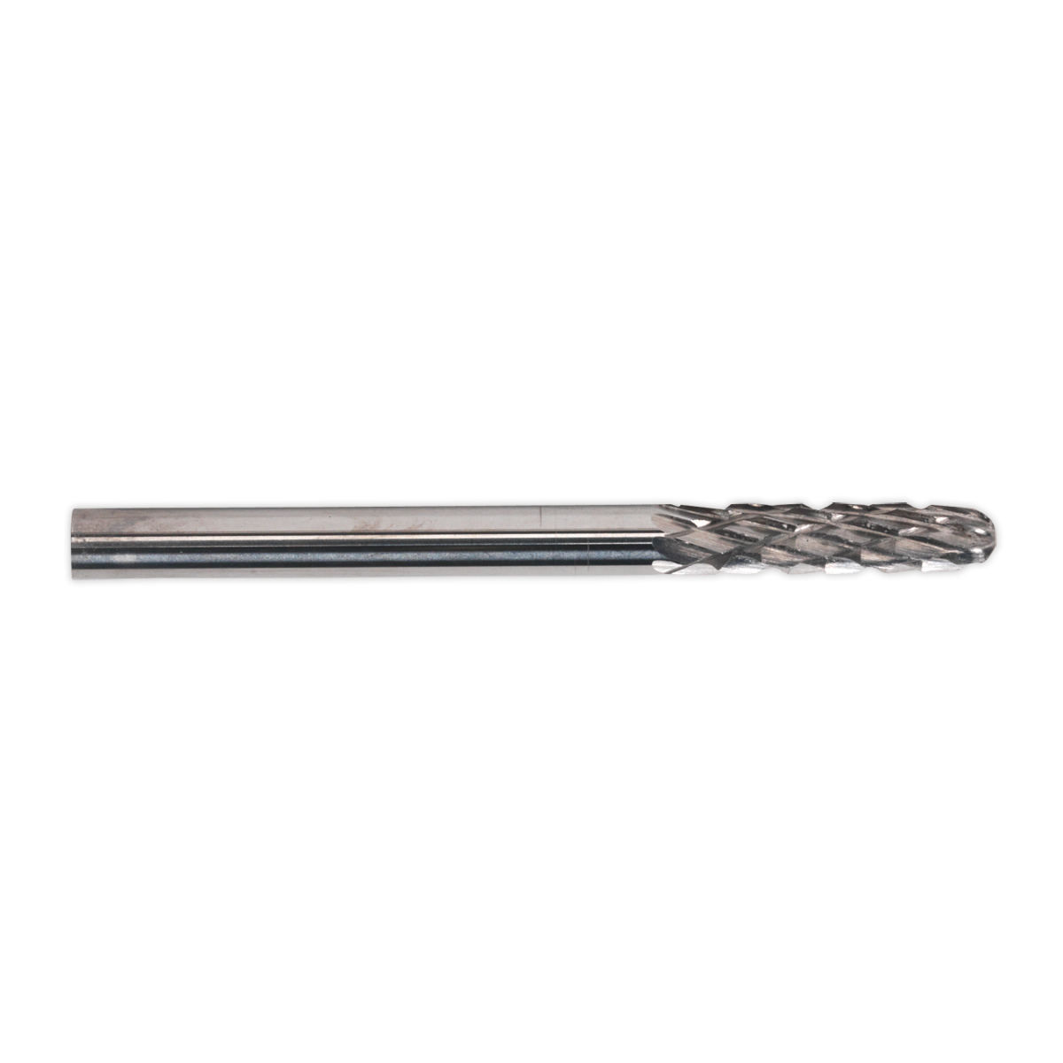 Sealey MCB002 Micro Carbide Burr Ball Nose Cylindrical 3mm - Pack of 3