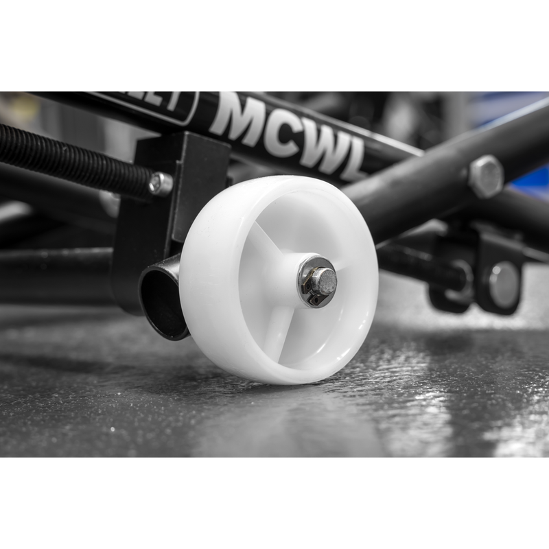 Sealey MCWL Motorcycle Wheel Adjustable Support with Rollers - additional view 7