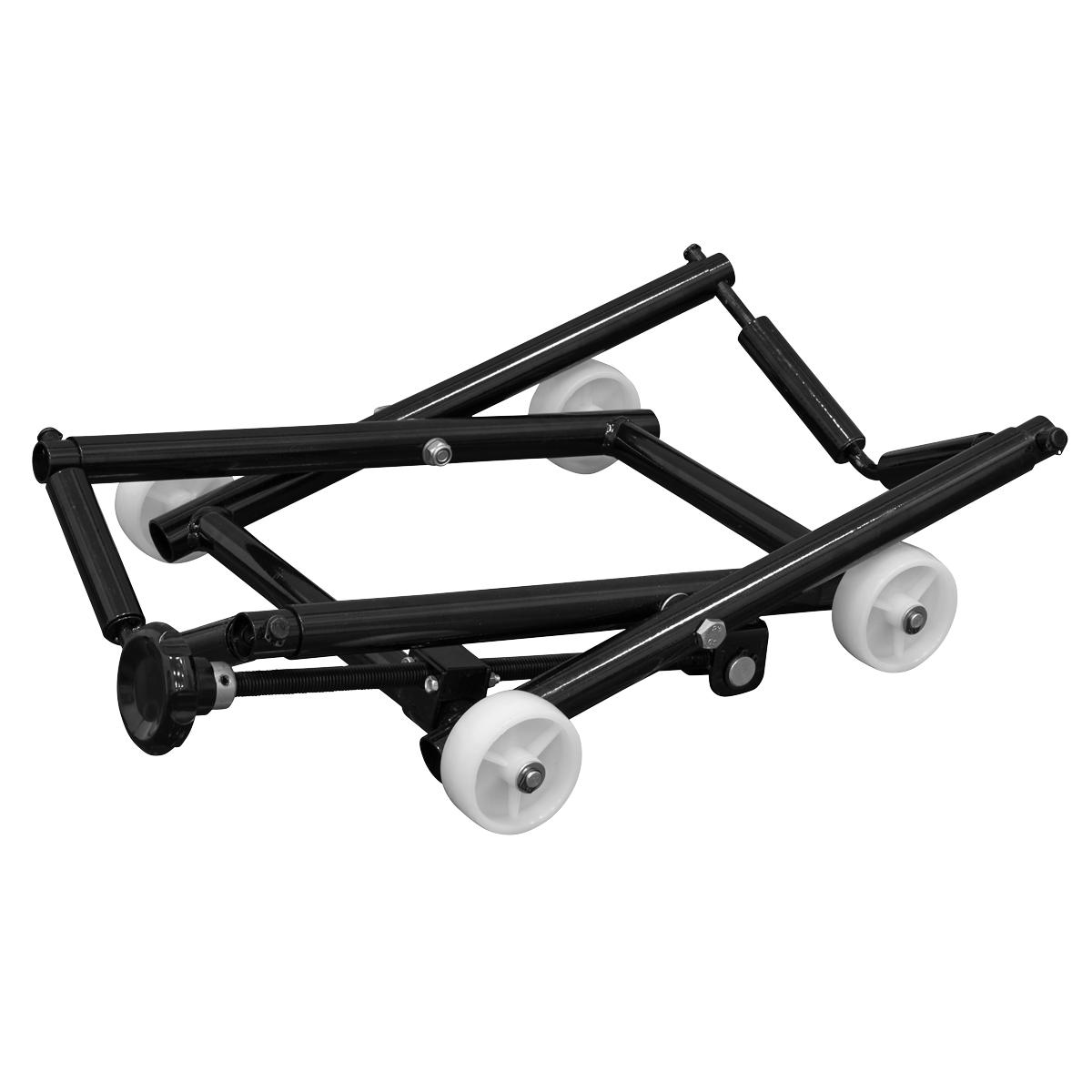 Sealey MCWL Motorcycle Wheel Adjustable Support with Rollers