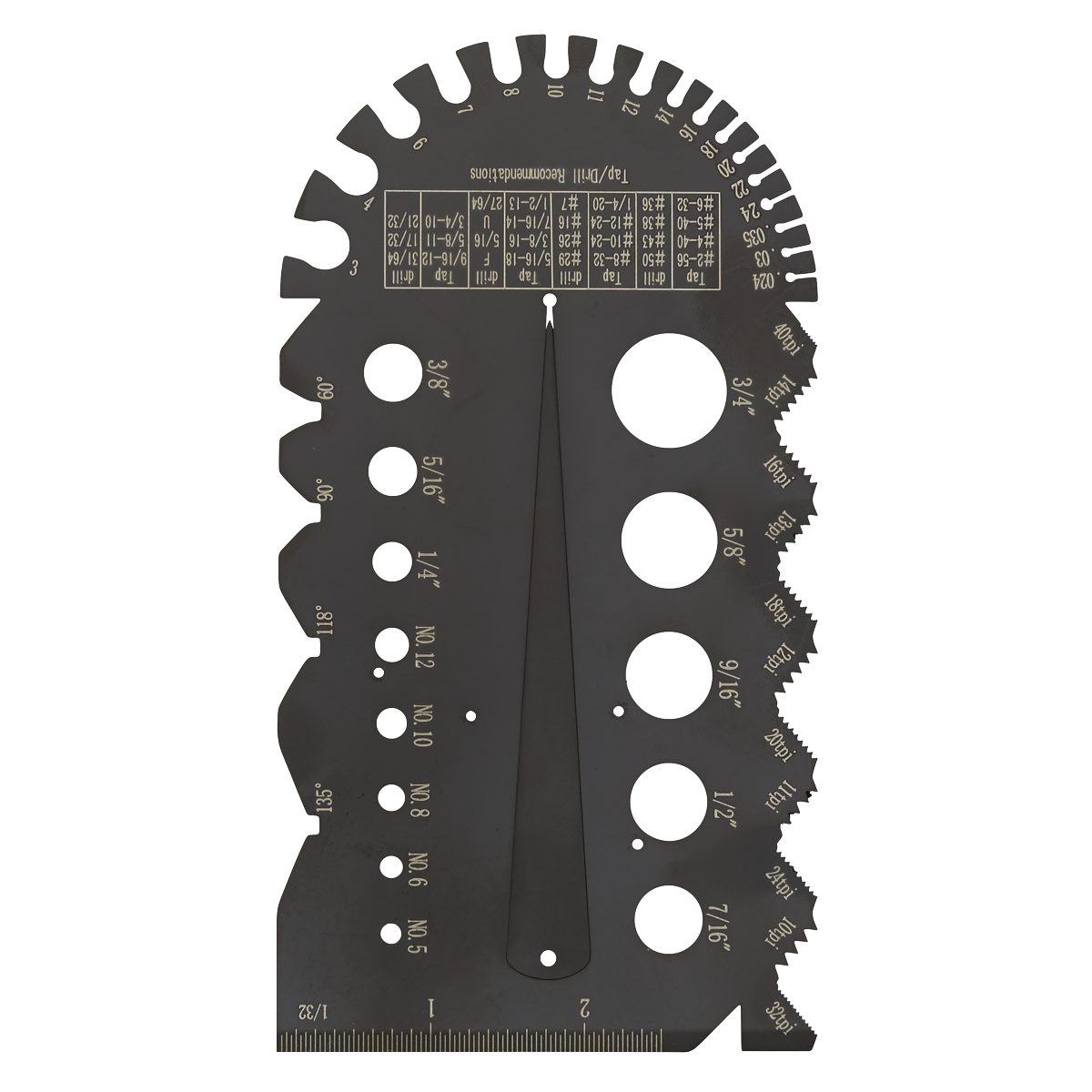 Sealey MGI1 Imperial Multifunction Gauge - additional view 2