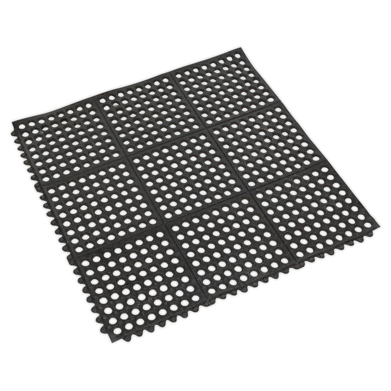 Sealey MIC9292 Interlocking Anti-Fatigue Matting 920 x 920mm