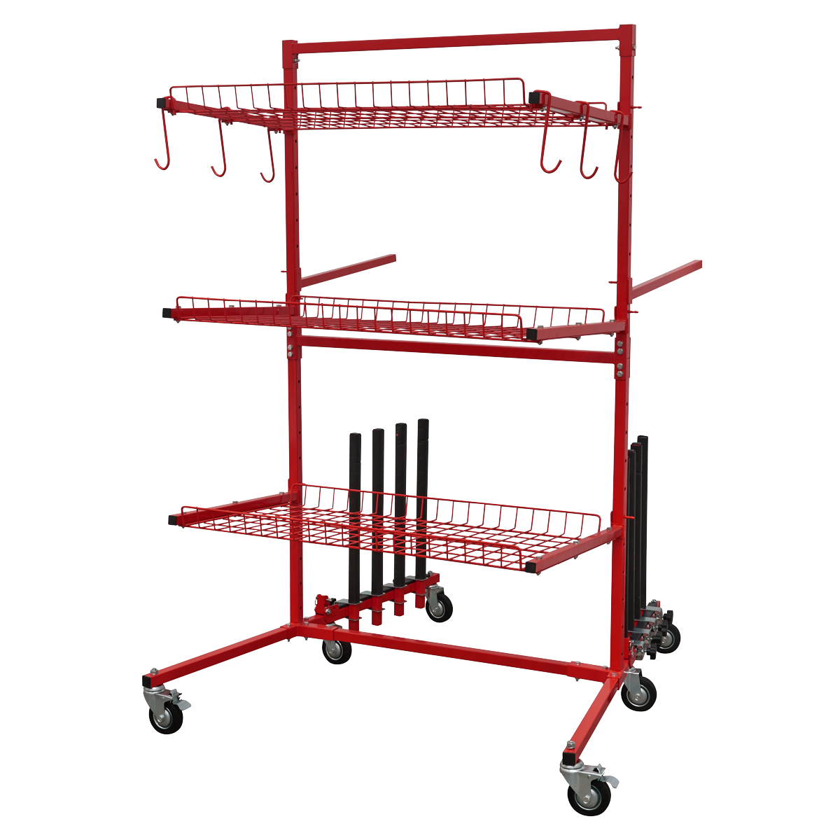 Sealey MK75 Parts Cart with Panel Train - additional view 4