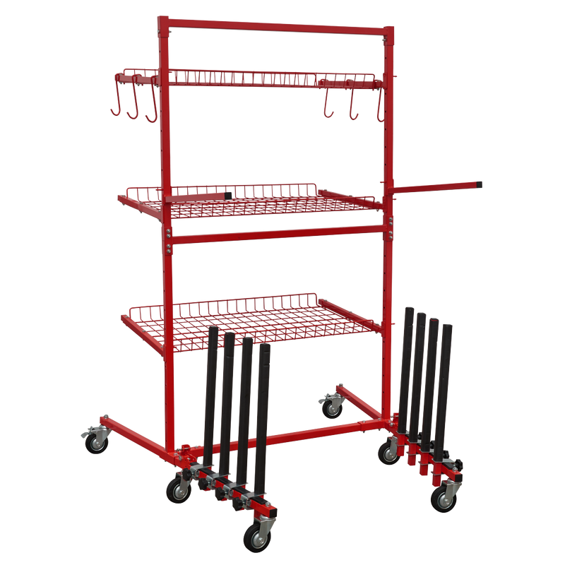 Sealey MK75 Parts Cart with Panel Train - additional view 5
