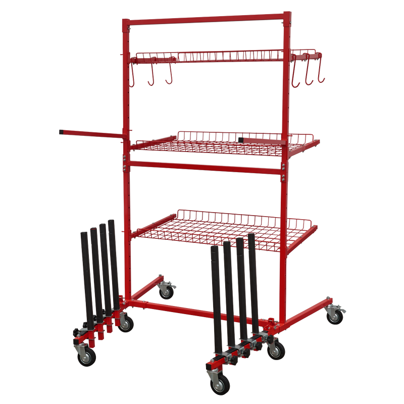 Sealey MK75 Parts Cart with Panel Train - additional view 2