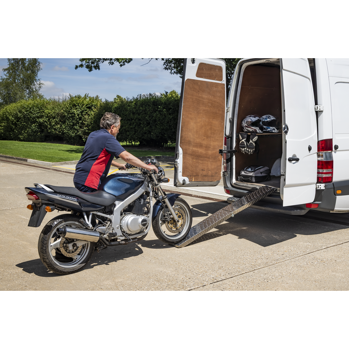 Sealey MR270 Stainless Steel Loading Ramp 270kg Capacity - additional view 10