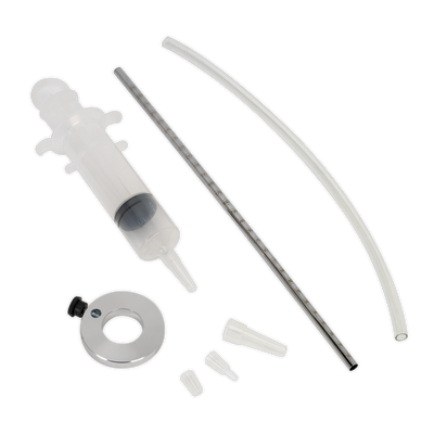 Sealey MS033 Motorcycle Fork Oil Level Gauge with Top-Up Syringe