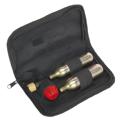 Sealey MS087 Motorcycle CO2 Emergency Tyre Inflator Kit
