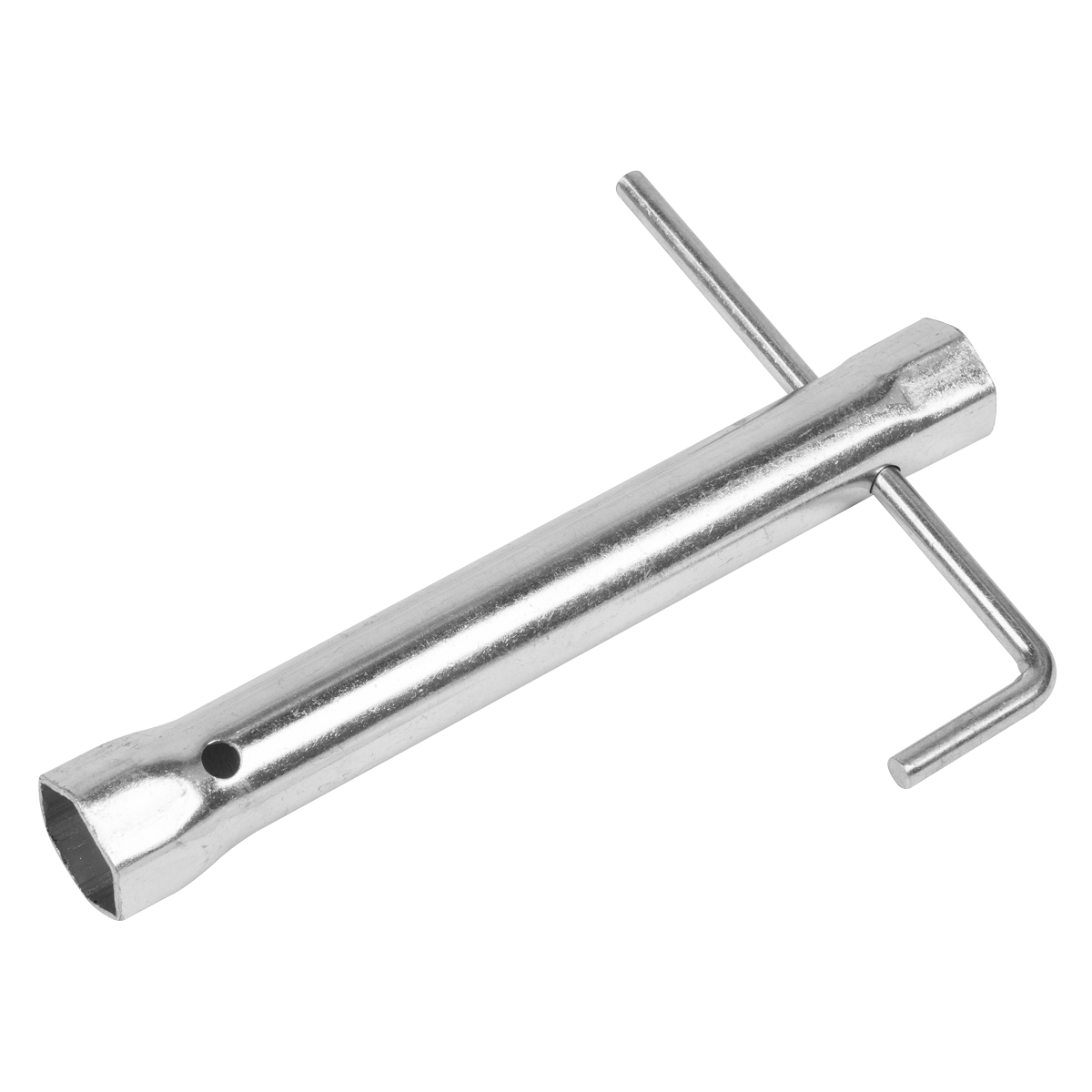 Sealey MS161 Long Reach Double End Spark Plug Box Spanner with L-Bar 18/21mm - additional view 2