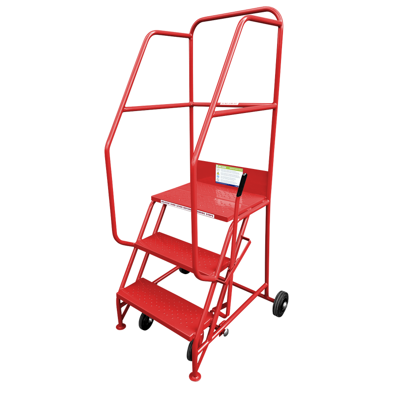Sealey MSS03 Mobile Safety Steps 3-Tread