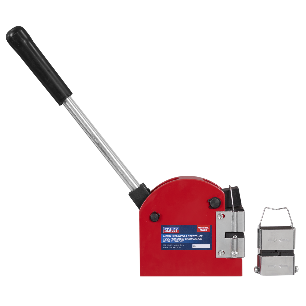 Sealey MW20 Metal Shrinker & Stretcher Tool for Sheet Fabrication with 1" Throat - additional view 3