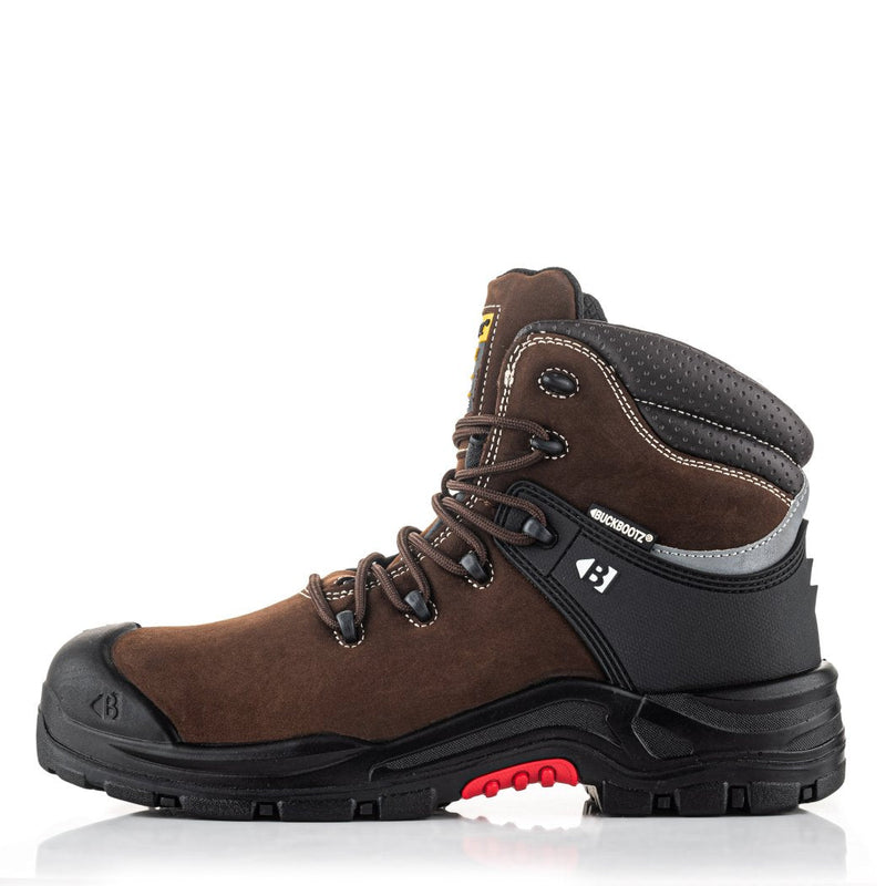 Buckbootz NKZ102 Nubuckz Safety Lace Boots