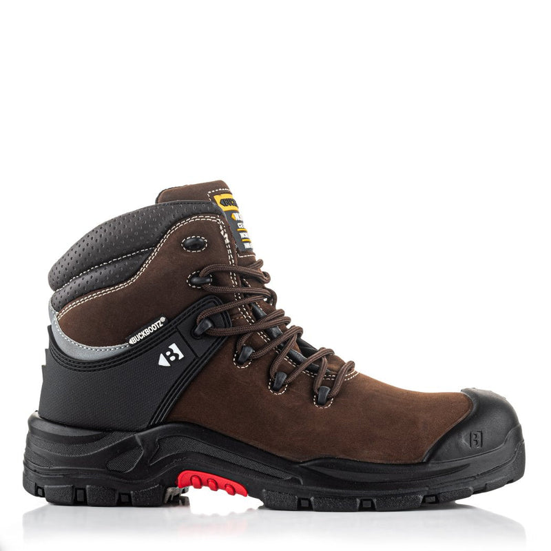 Buckbootz NKZ102 Nubuckz Safety Lace Boots