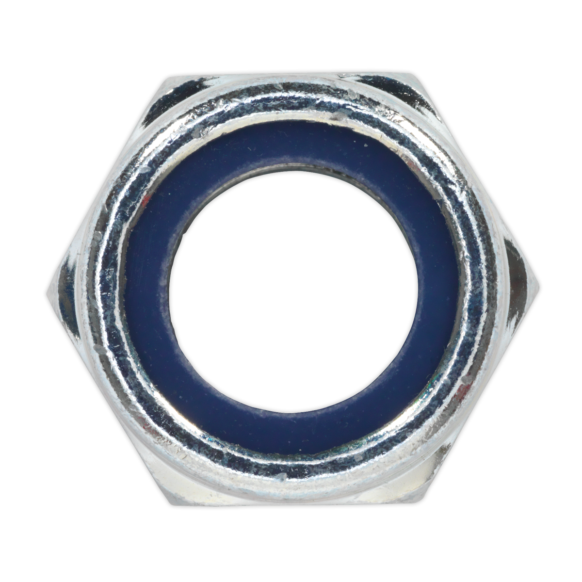 Sealey NLN16 Zinc Plated Nylon Locknut M16, DIN 982 - Pack of 25 - additional view 3