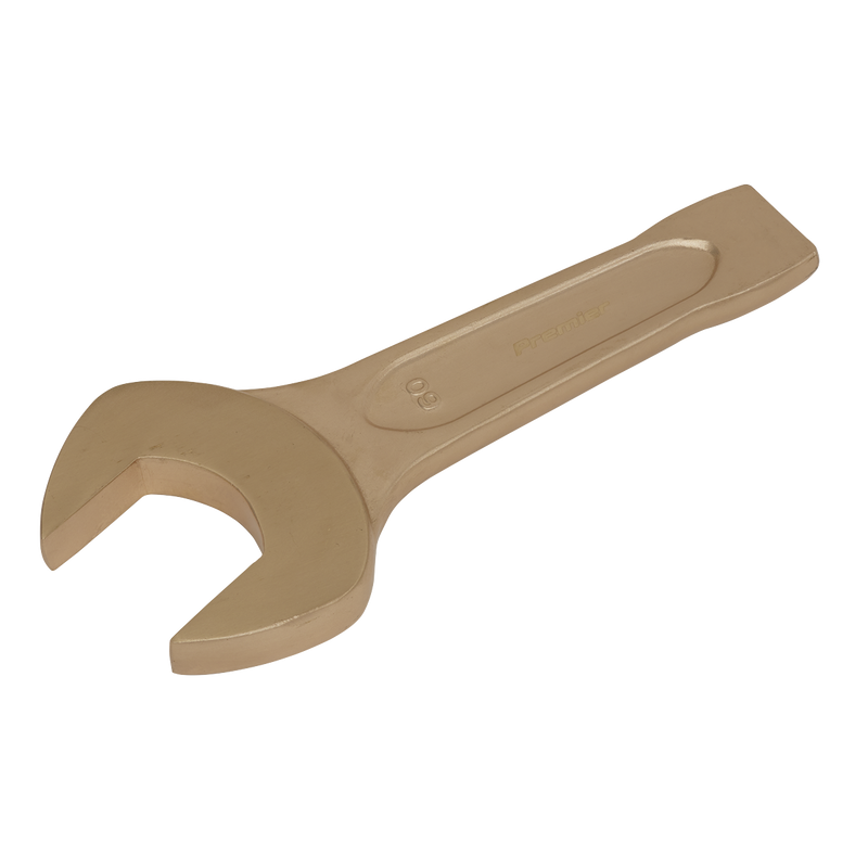 Sealey NS027 Premier Non-Sparking Open-End Slogging Spanner 60mm