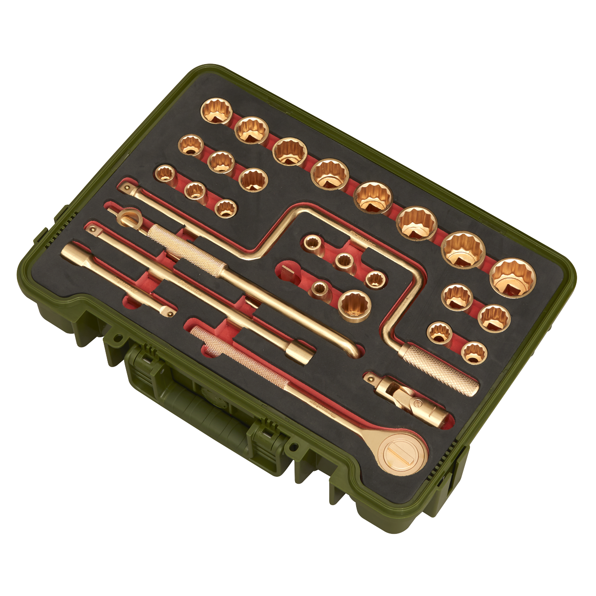 Sealey NS039 Premier Non-Sparking Socket Set 1/2"Sq Drive 31pc - additional view 8