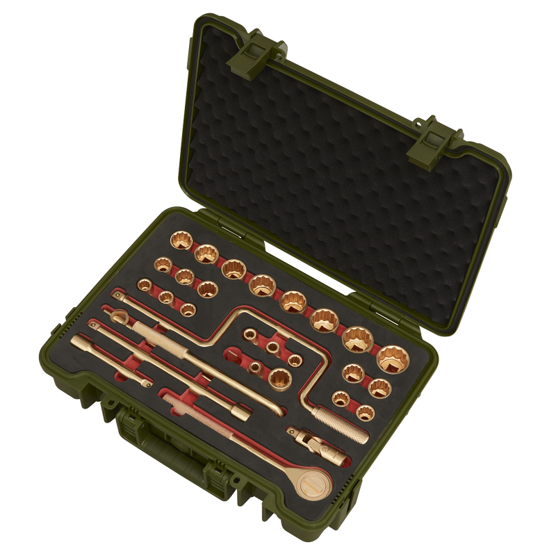 Sealey NS039 Premier Non-Sparking Socket Set 1/2"Sq Drive 31pc - additional view 5