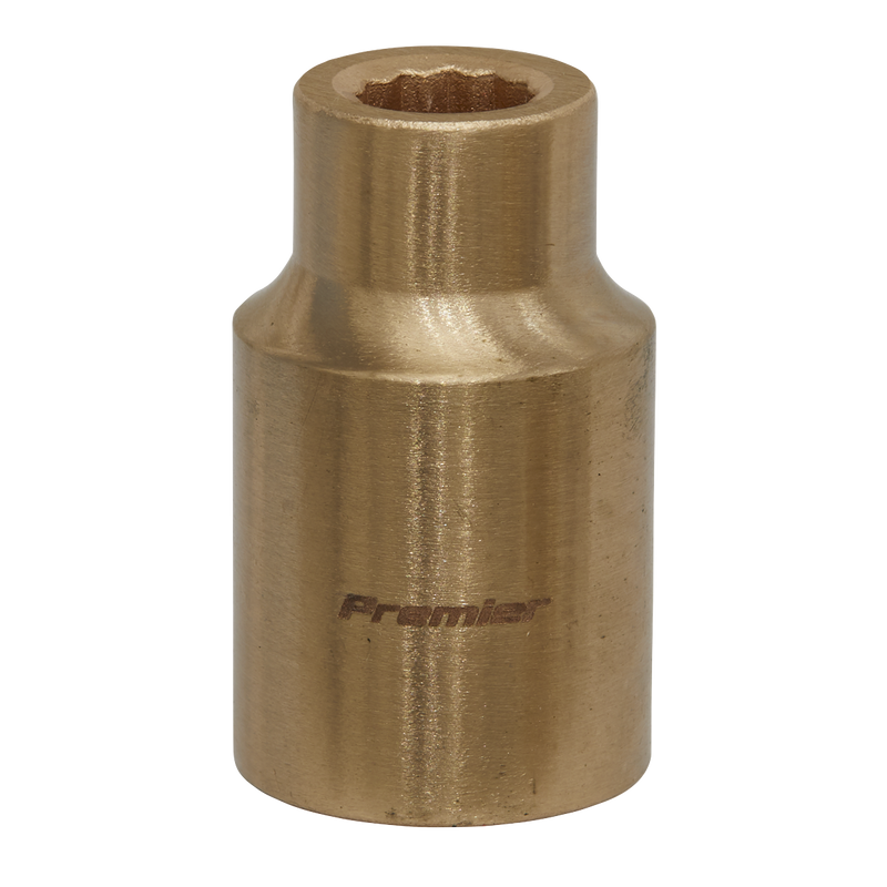 Sealey NS042 Premier Non-Sparking Socket 1/2"Sq Drive 9mm