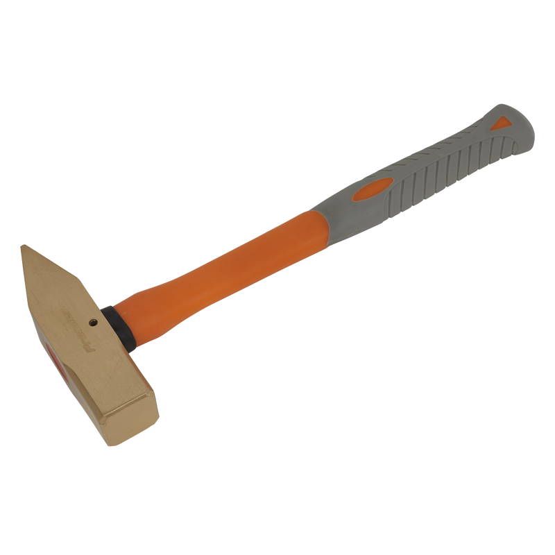 Sealey NS079 Premier Non-Sparking Cross Pein Engineer's Hammer 2.2lb