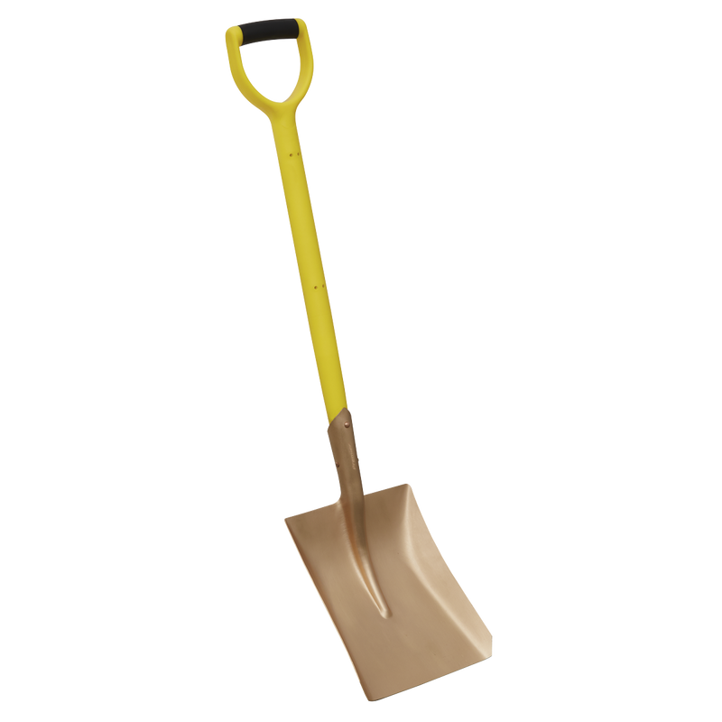 Sealey NS106 Premier Non-Sparking Square Shovel 240 x 418 x 990mm - additional view 2