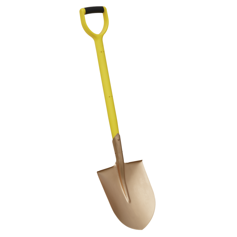 Sealey NS107 Premier Non-Sparking Round Point Shovel 240 x 420 x 990mm - additional view 2