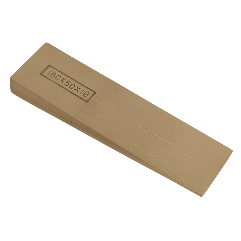Sealey NS121 Premier Non-Sparking Wedge 180 x 50 x 19mm