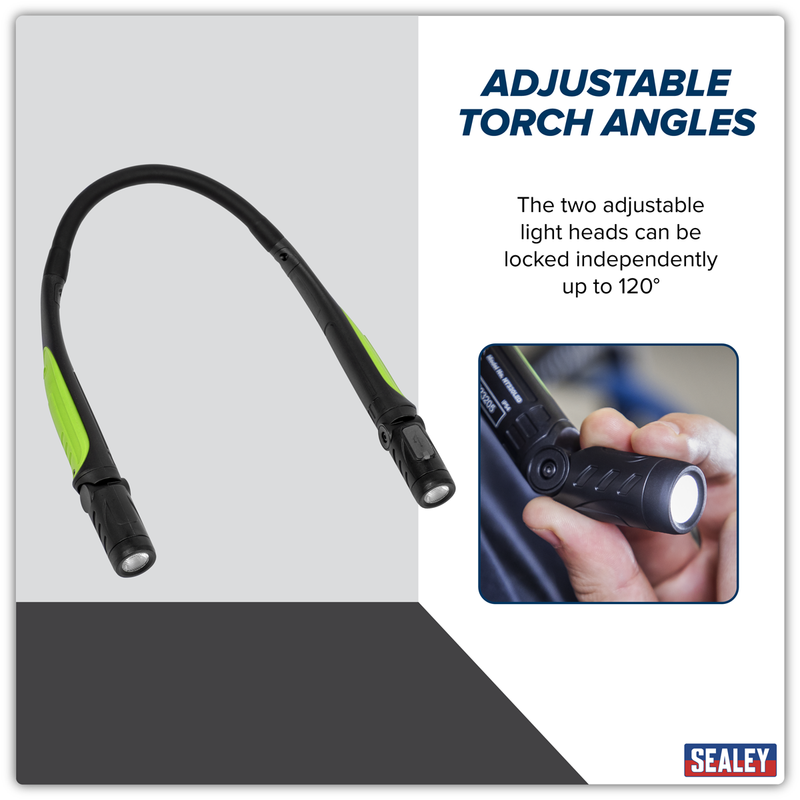 Sealey NT320LED Rechargeable Neck Torch 3W SMD LED - additional view 10