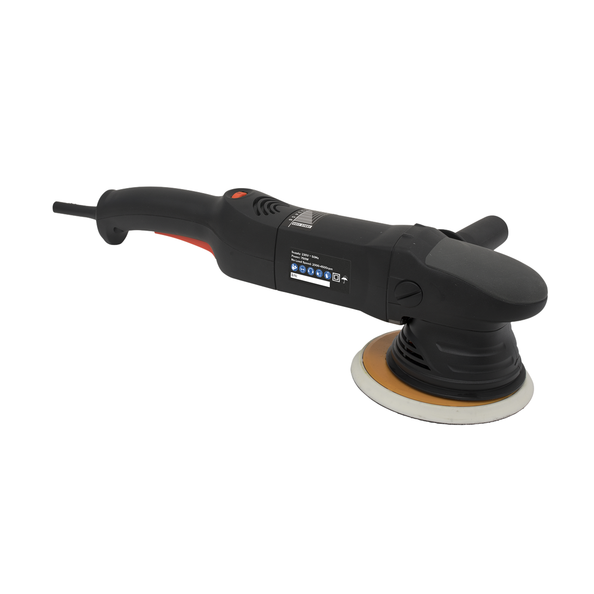 Sealey OP750 Premier 150mm Dual Action Variable Speed Polisher 750W/230V - additional view 2