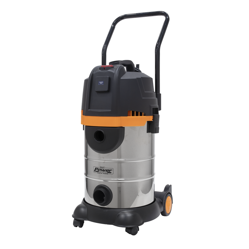 Sealey PC300BL 30L Industrial Cyclone Vacuum Cleaner Wet & Dry 1200W/230V - additional view 12