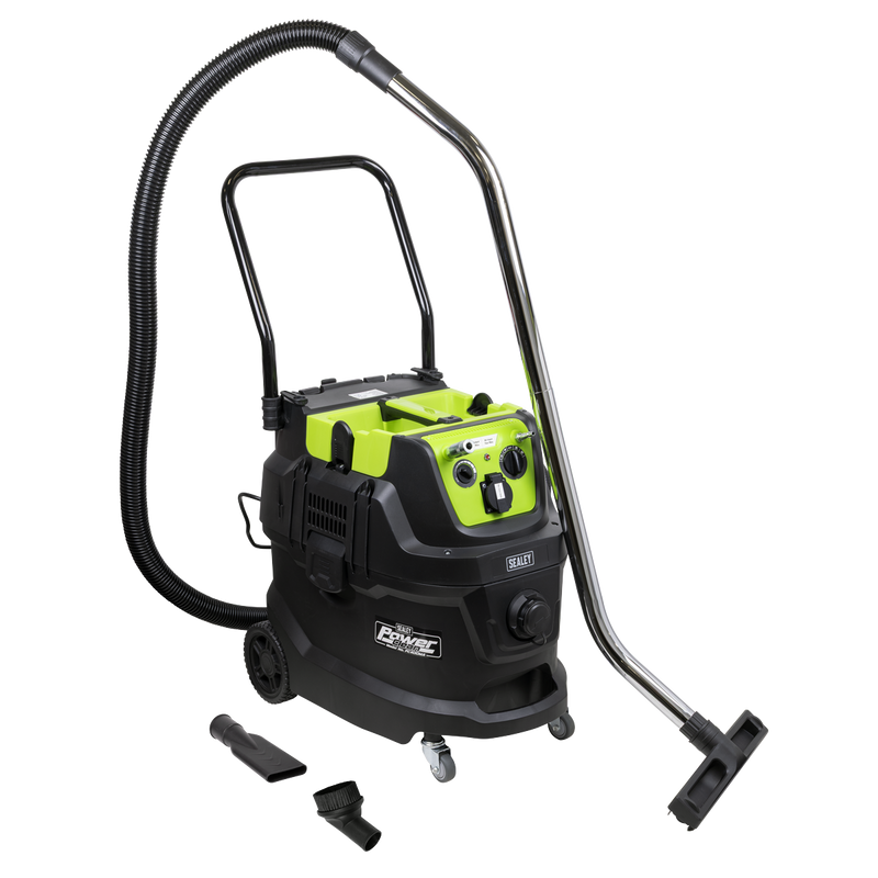 Sealey PC400MA M Class Dust-Free Industrial Wet & Dry Vacuum Cleaner 40L with Autostart for Air/Electric Power Tools