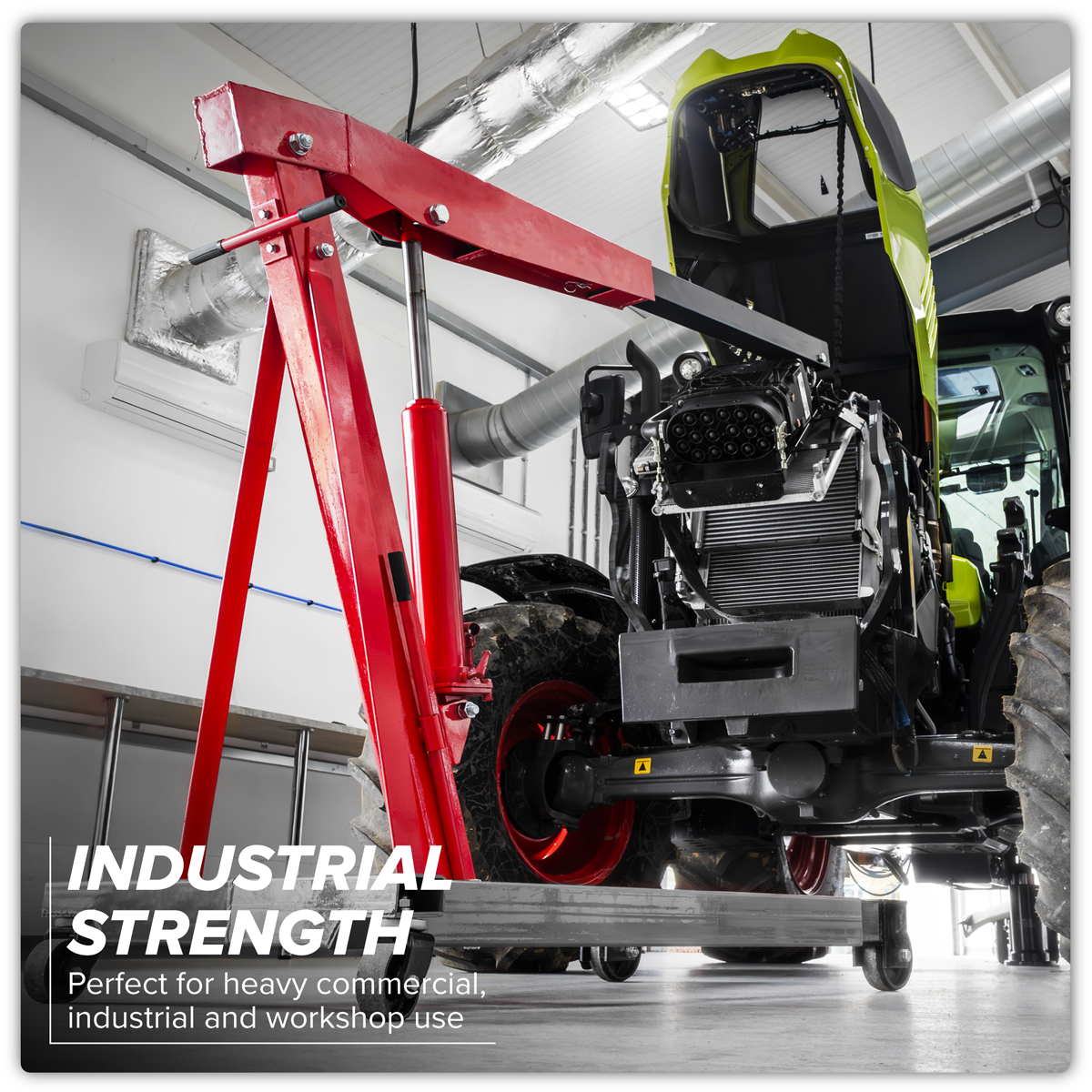 Sealey PH30 Fixed Frame Engine Crane with Extendable Legs 3 Tonne - additional view 11