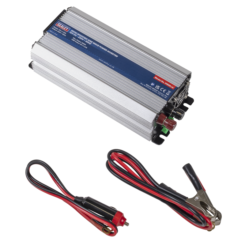 Sealey PI500 Modified Sine Wave Power Inverter 500W 12V DC - 230V ~ 50Hz - additional view 6