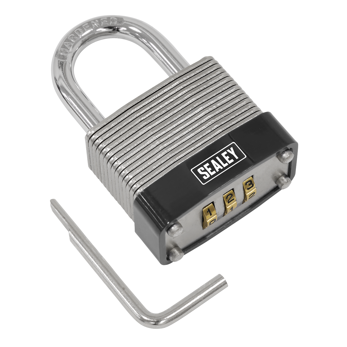 Sealey PL301C Steel Body Combination Padlock 40mm - additional view 9