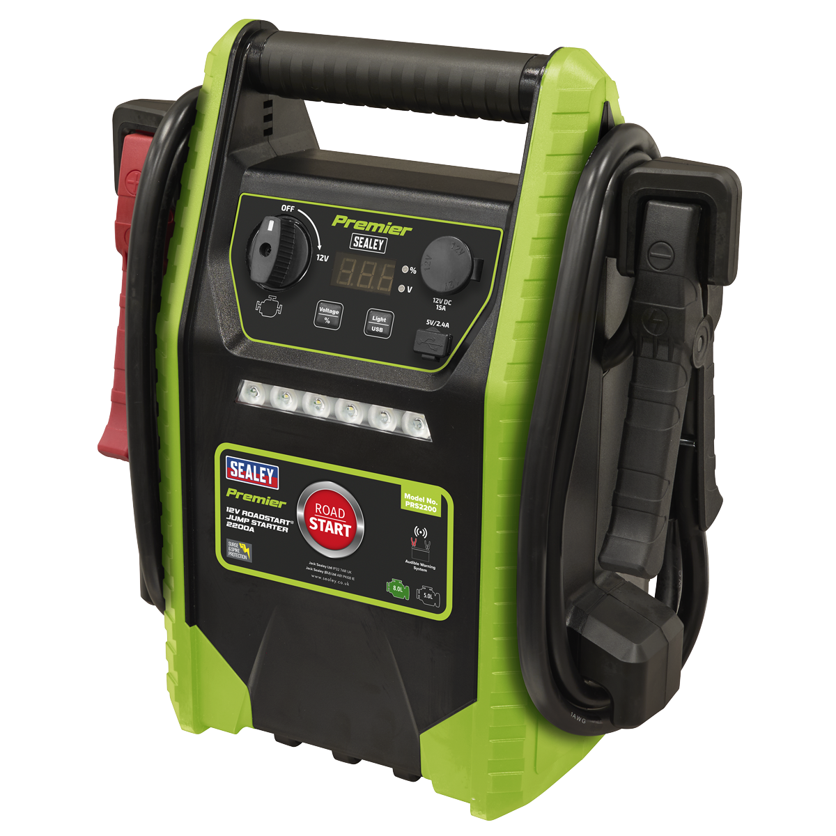 Sealey PRS2200 Premier 12V RoadStart® Jump Starter 2200 Peak Amps - additional view 13