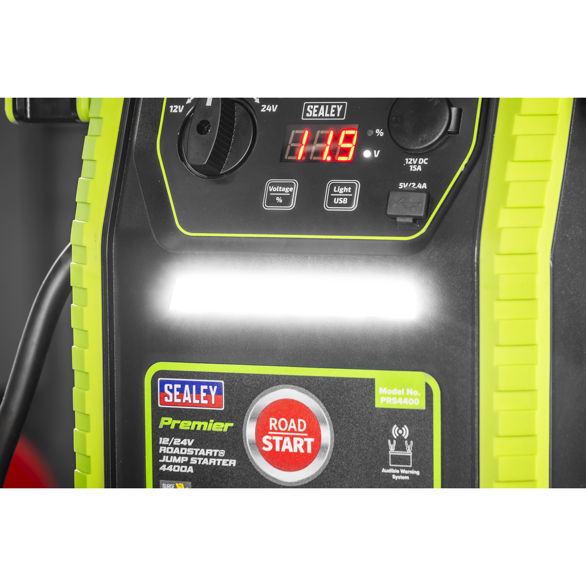 Sealey PRS4400 Premier 12/24V RoadStart® Jump Starter 4400A Peak Amps - additional view 13