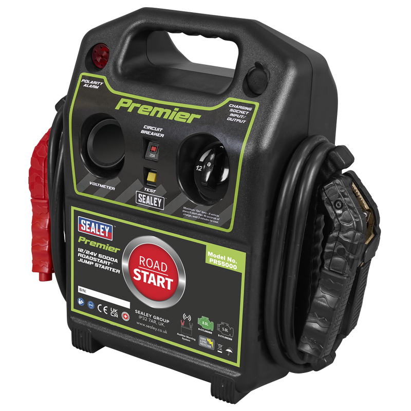 Sealey PRS5000 12/24V Premier RoadStart® Jump Starter 5000A - additional view 8