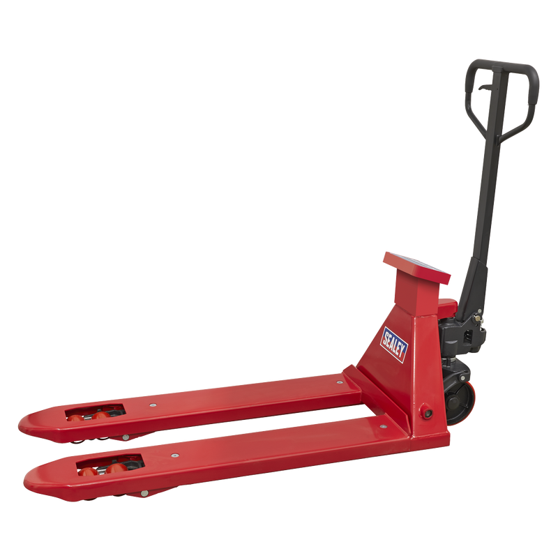 Sealey PT1150SC Pallet Truck with Scales 1150 x 555mm 2000kg Capacity