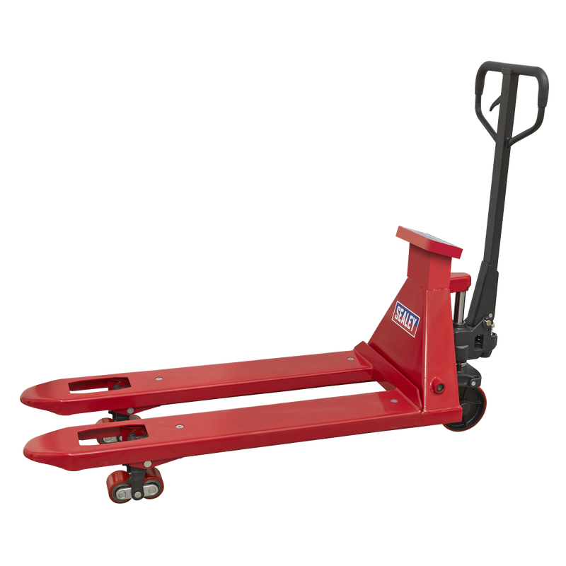 Sealey PT1150SC Pallet Truck with Scales 1150 x 555mm 2000kg Capacity - additional view 2