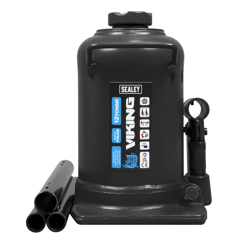 Sealey PTBJ12S Viking Telescopic Bottle Jack 12 Tonne - additional view 2