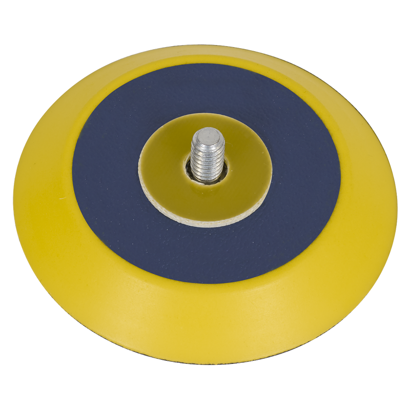 Sealey PTC75VAM14 75mm Hook & Loop Backing Pad 1/4"UNC Male