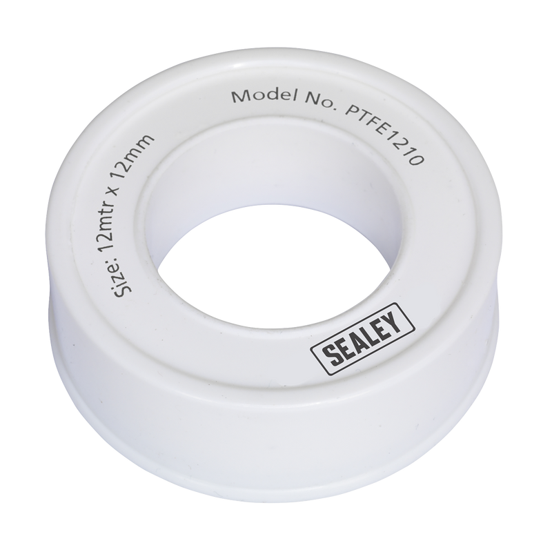 Sealey PTFE1210 PTFE Thread Sealing Tape 12mm x 12m - additional view 2