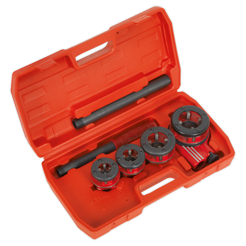 Sealey PTK991 Pipe Threading Kit 1/2" - 1-1/4"BSPT