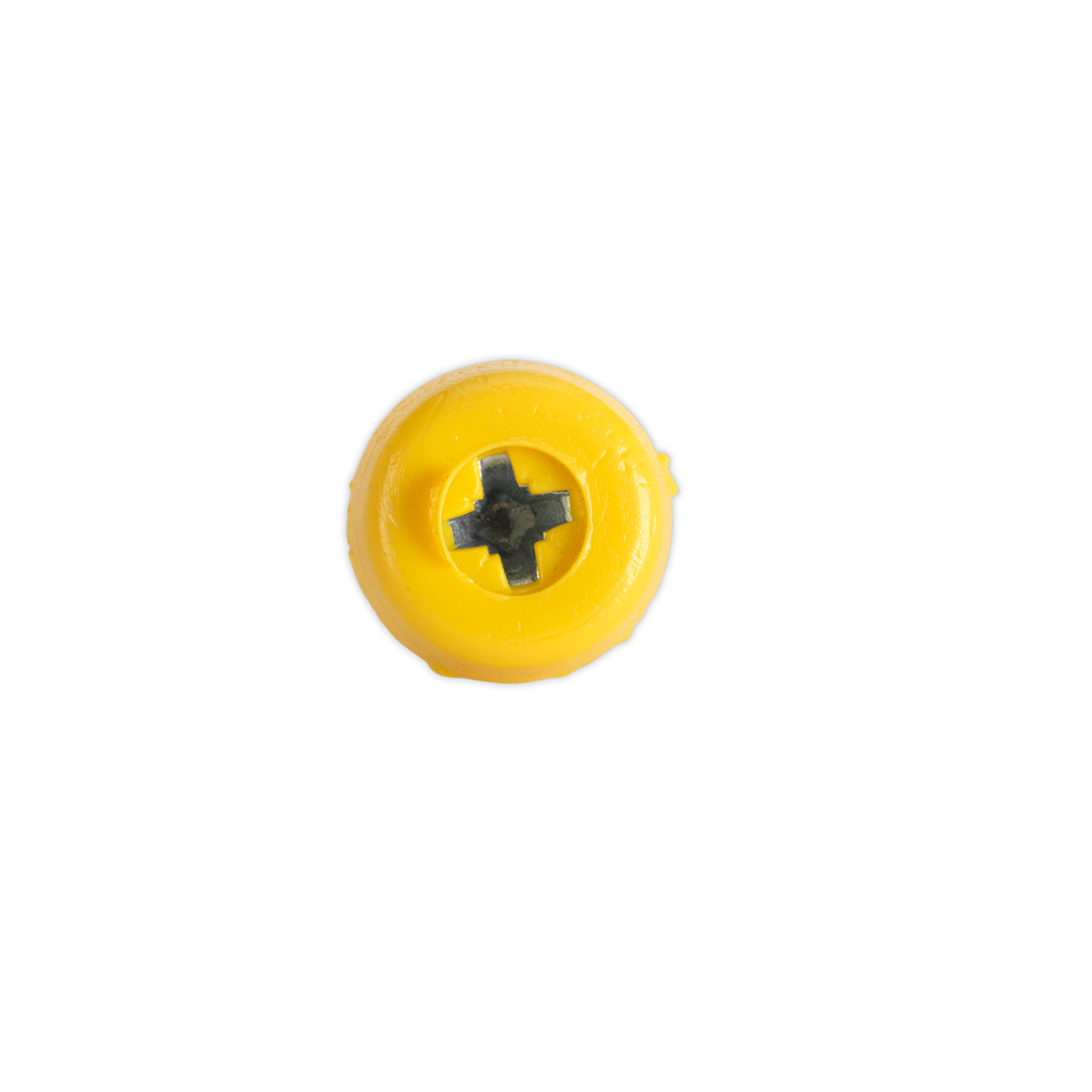 Sealey PTNP2 Numberplate Screw with Plastic Enclosed Head 4.8 x 18mm, Yellow - Pack of 50 - additional view 2