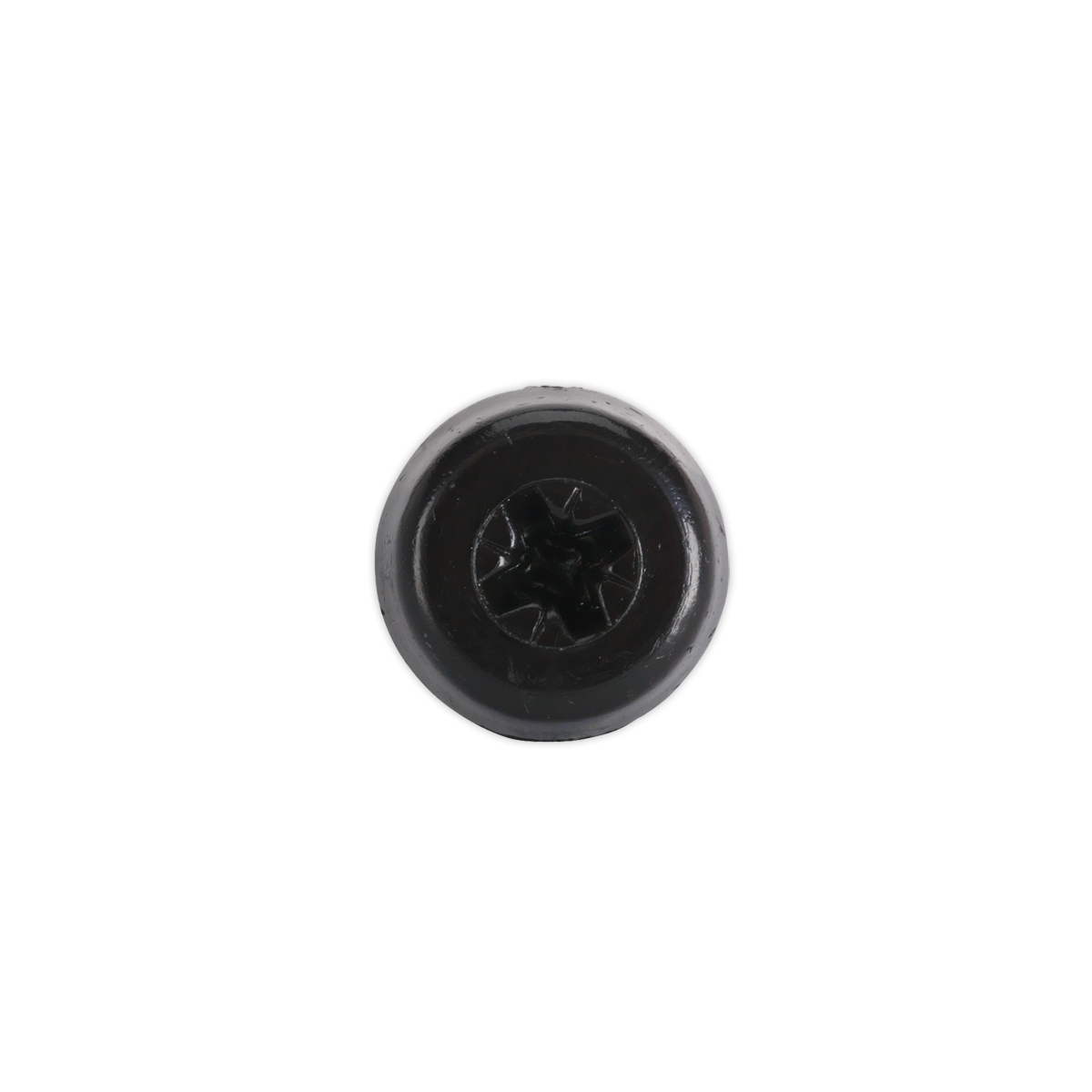Sealey PTNP7 Numberplate Screw with Plastic Enclosed Head 4.8 x 24mm, Black - Pack of 50 - additional view 3