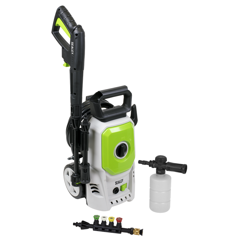 Sealey PW1610 Pressure Washer with TSS & Rotablast® Nozzle 100bar 1200W/230V