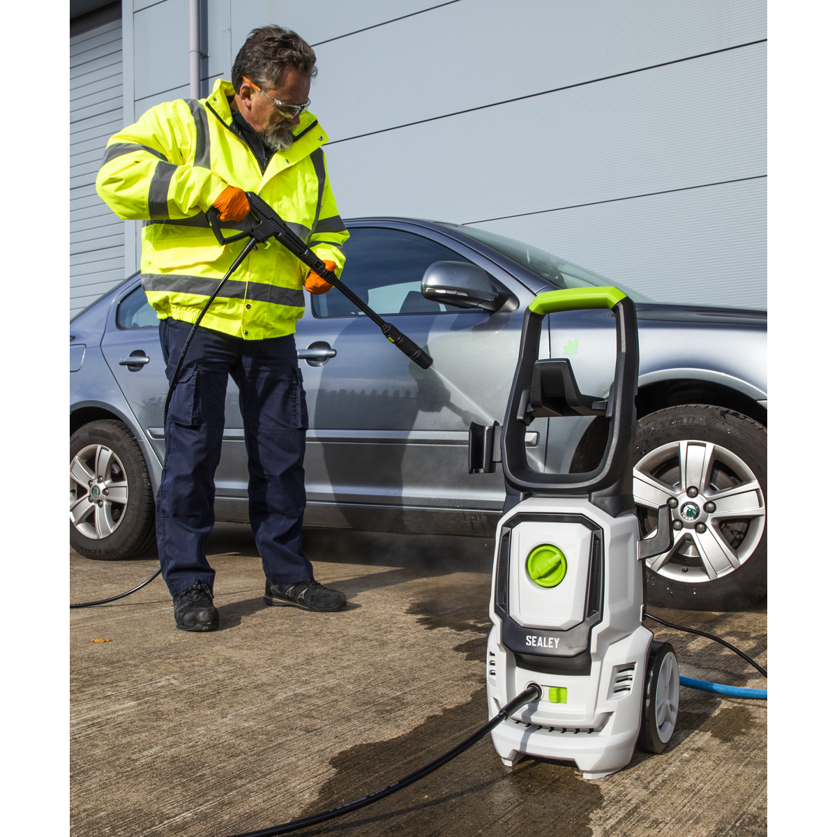 Sealey PW1860COMBO Pressure Washer with Snow Foam 130bar 420L/hr - additional view 5