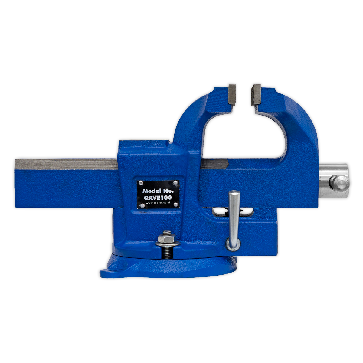 Sealey QAVE100 Quick Action SG Iron Vice with Swivel Base 100mm - additional view 2