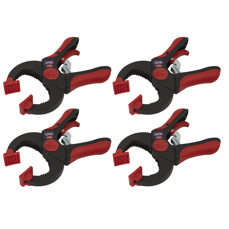 Sealey RC504 Ratchet Clamp Set 45mm 4pc