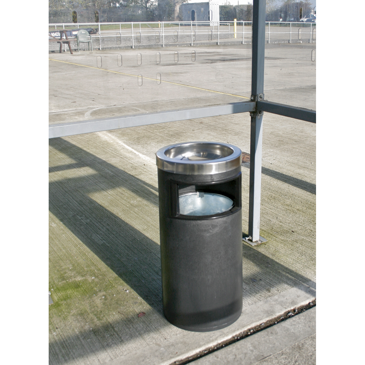 Sealey RCB06 Cigarette Ashtray & Litter Bin 8L - additional view 2