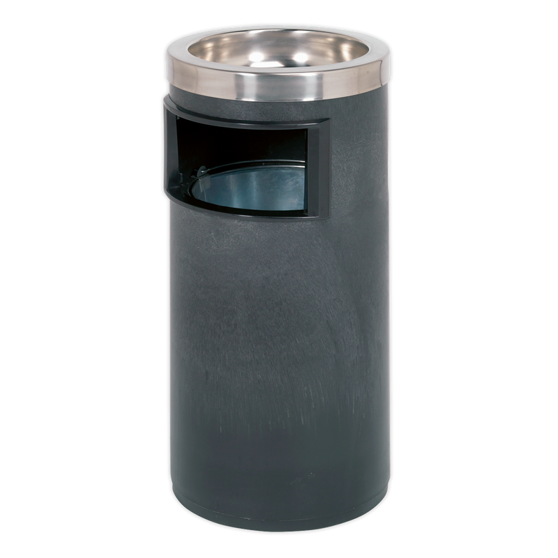 Sealey RCB06 Cigarette Ashtray & Litter Bin 8L - additional view 3